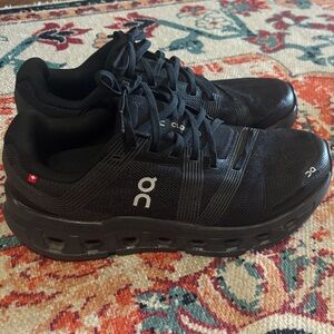 On Running Black Athletic Shoes